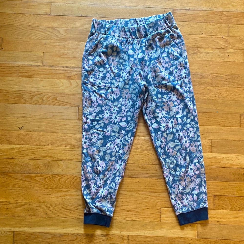Floral Joggers with Pockets